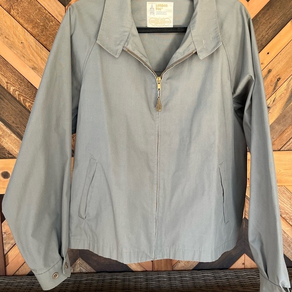 Men’s London Fog Jacket Reg 44 Gray - Picture 1 of 11